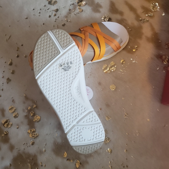 NWB Ryka 9.5 Mirasa Strappy Sporty Sandal Orange - Picture 4 of 12